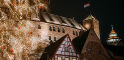Tiergärtnertorplatz Nuremberg during Advent