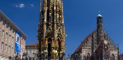 Beautiful Fountain Nuremberg