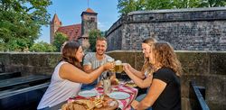 Sommer in Nürnberg - Biergarten