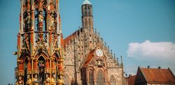Frauenkirche und Schöner Brunnen Nürnberg