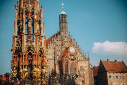 Frauenkirche und Schöner Brunnen Nürnberg