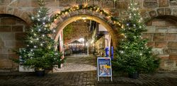 Christmas City Nuremberg - Craftsmen's Courtyard during Advent