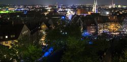 Altstadt Nürnberg bei Nacht