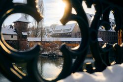 Winter in Nuremberg - Maxbrücke