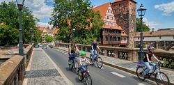 Kind in Nürnberg – Mit dem Fahrrad