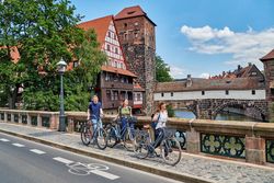 Altstadt Nürnberg – Mit dem Fahrrad
