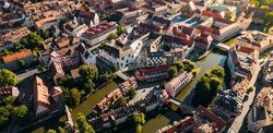 Altstadt Nürnberg - Augustinerhof und Pegnitz