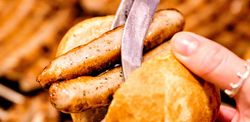 Nürnberger Christkindlesmarkt - Rostbratwurst