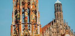 Frauenkirche und Schöner Brunnen Nürnberg