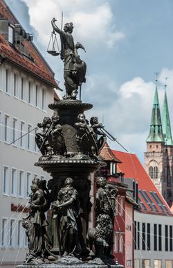 Fountain of Virtues Nuremberg