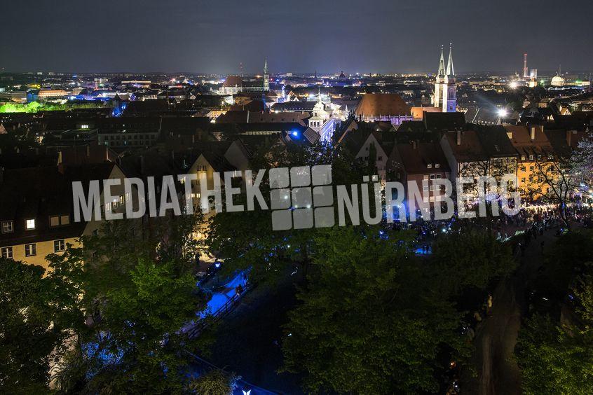 Altstadt Nürnberg bei Nacht