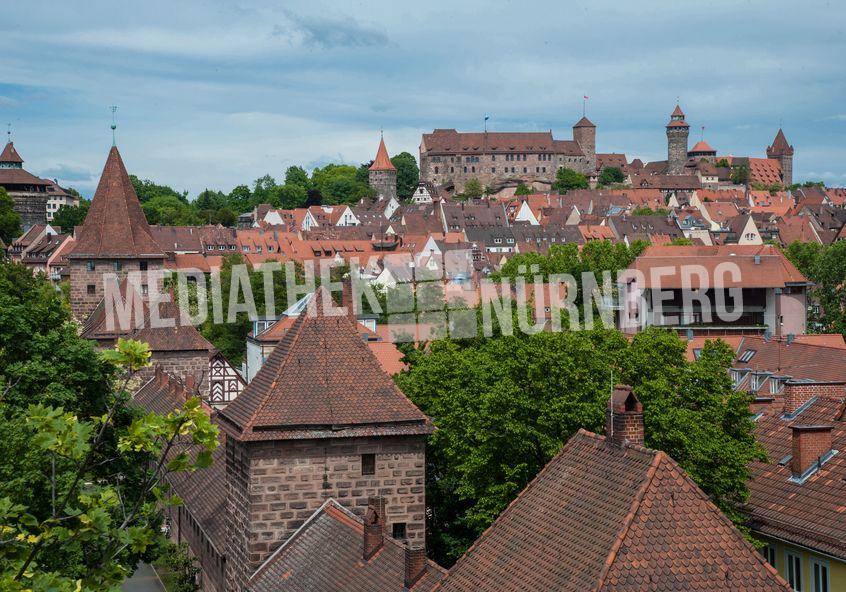 Altstadt Nürnberg mit Kaiserburg