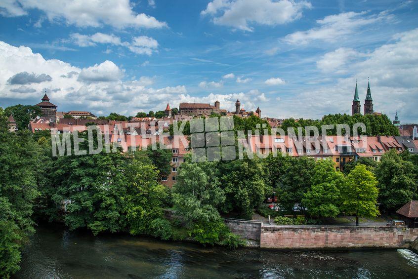 Altstadt Nürnberg mit Kaiserburg