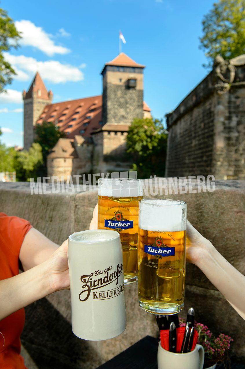 Beer Garden in Nuremberg