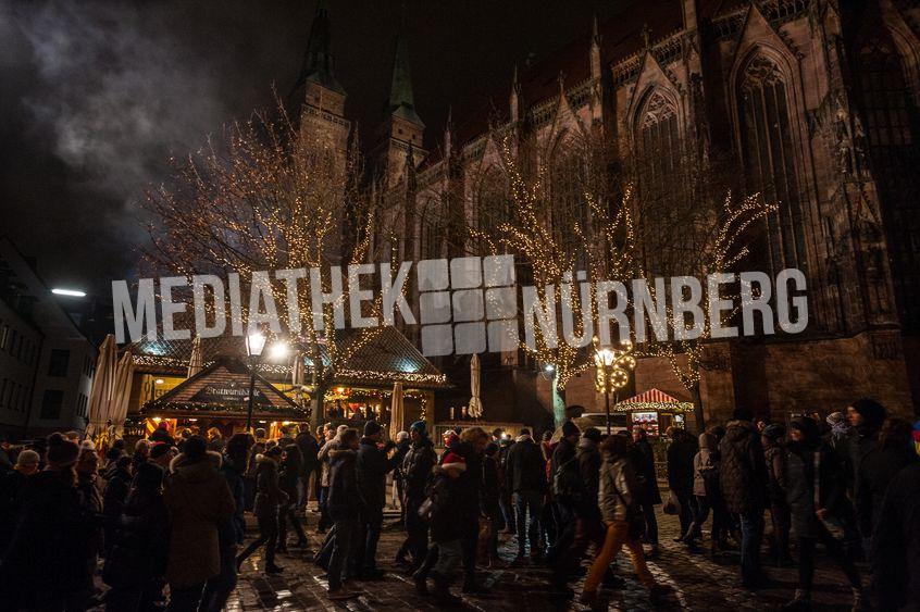 Weihnachtsstadt Nürnberg - Sebalduskirche 