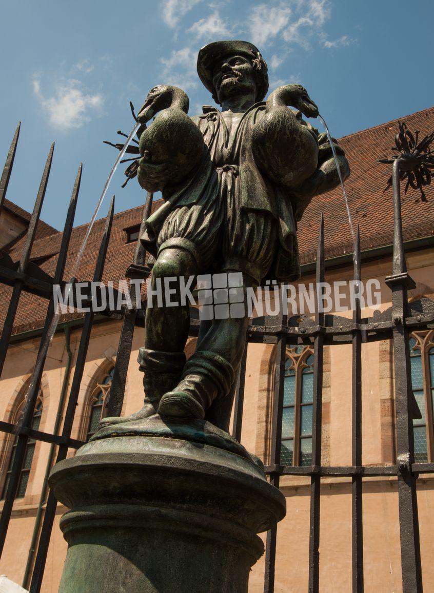 Gooseherd Fountain Nuremberg