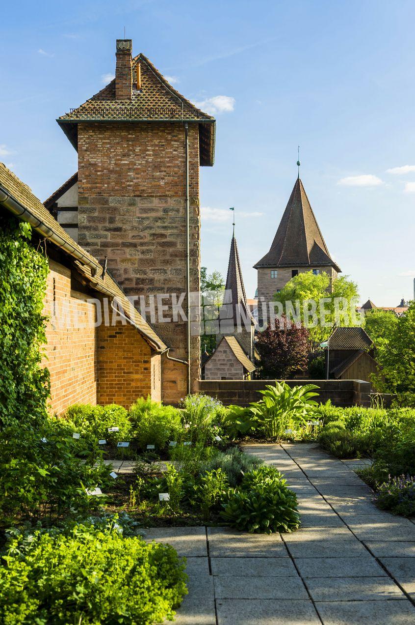 Kaiserburg Nürnberg - Heilkräutergarten