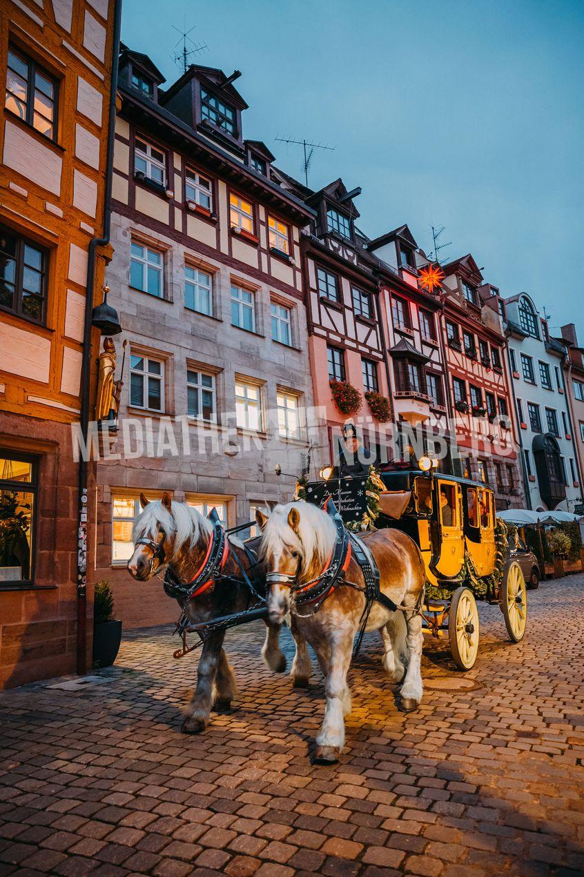 Nürnberger Christkindlesmarkt - Postkutsche