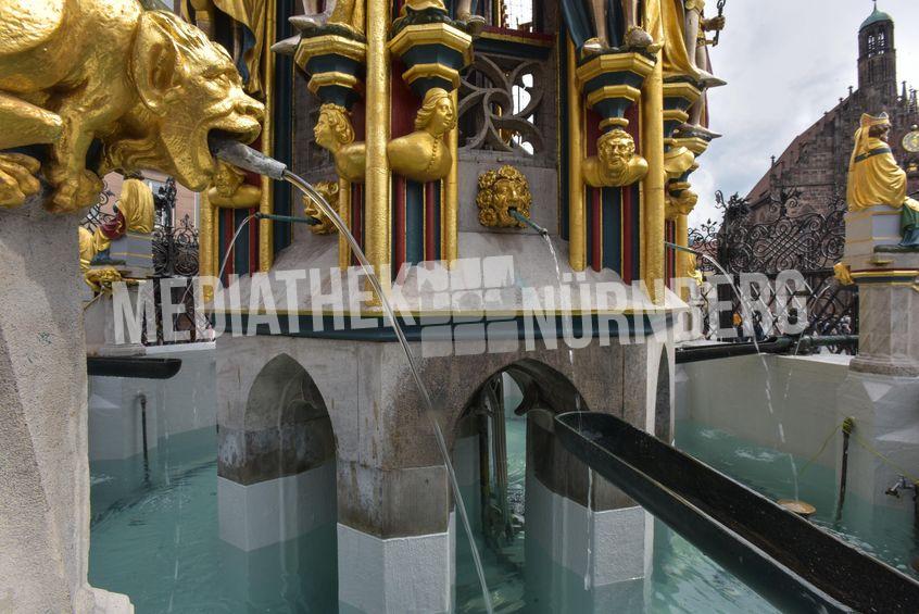 Beautiful Fountain Nuremberg