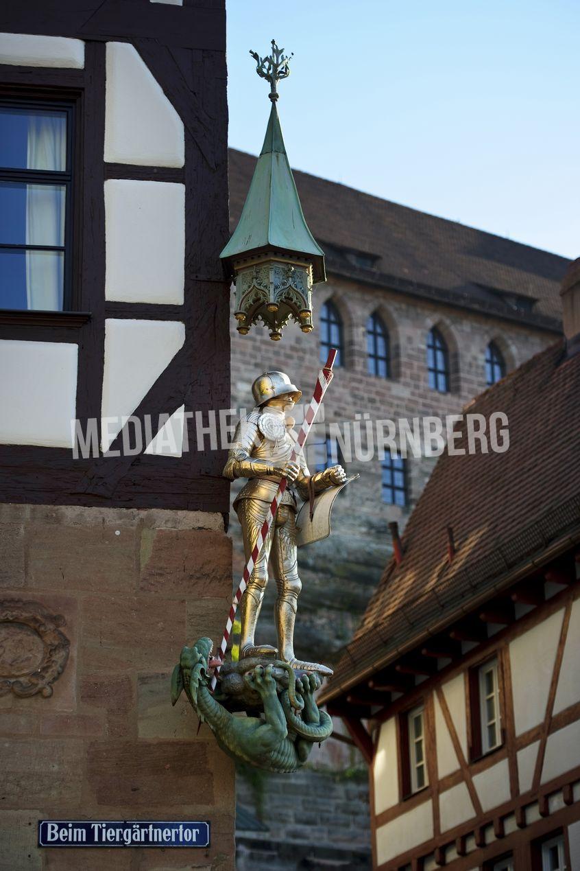 Tiergärtnertorplatz Pilatushaus Nürnberg