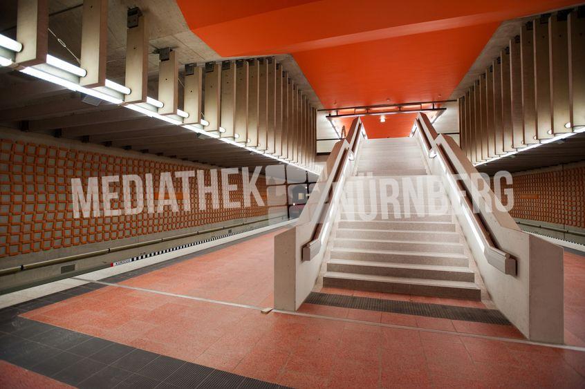 Underground Station Friedrich-Ebert-Platz Nuremberg