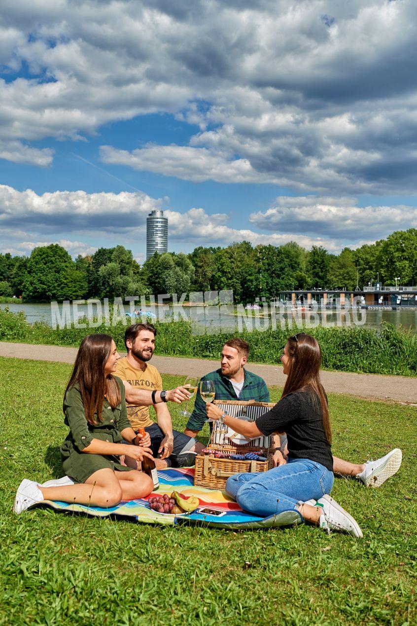Wörder See Nürnberg - Picknick
