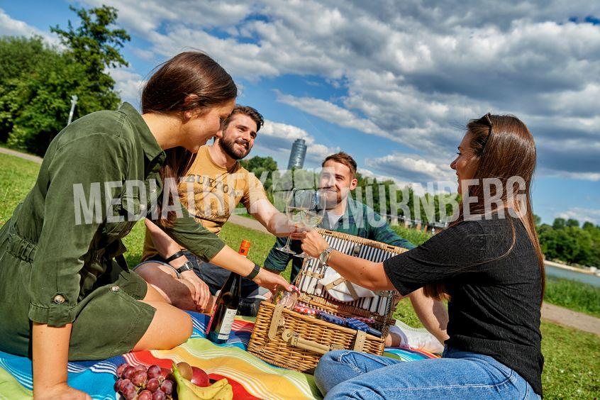 Wörder See Nürnberg - Picknick